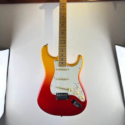 Fender Player Plus Stratocaster Tequila Sunrise 2021 Solid Body Electric Guitar image 7