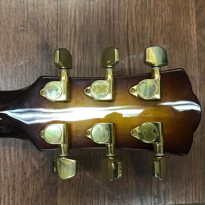 Carlo Robelli Jazz Archtop Hollow-Body  Electric Guitar Sunburst image 8
