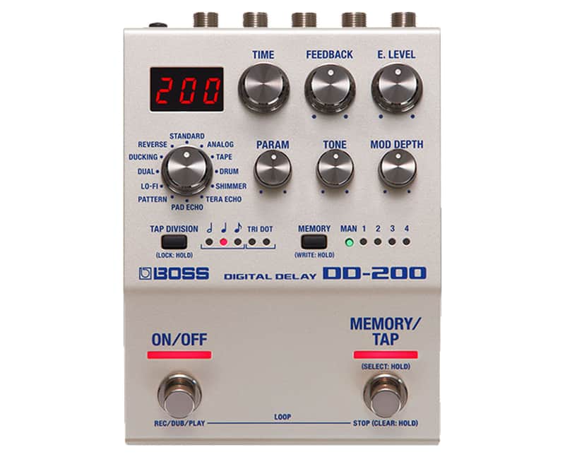 Boss DD-200 Digital Delay Pedal image 1
