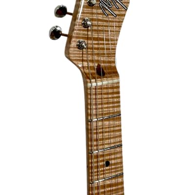 Mario T-Style 2022 Nocaster Blonde 1-Piece Body, AAAA 1/4" Sawn Neck, Bigsby Pup (Authorized Dealer) image 13