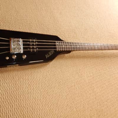 Hondo Alien Bass Headless Kramer Duke Black Sparkle image 3