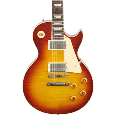 Gibson Custom 1959 Les Paul Standard Electric Guitar, Murphy Lab Light Aged, Cherry Tobacco Burst image 3