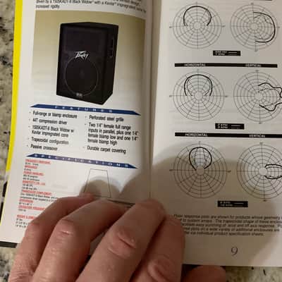 Peavey Sound Reinforcement Catalog 1992 image 5
