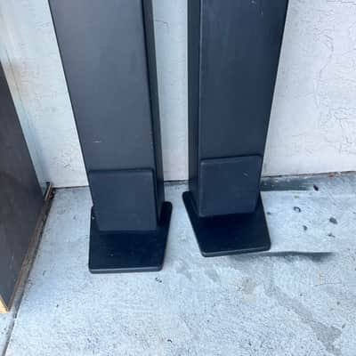 Vintage M&K CS-35 BK Tripole/Dipole Column Surround Speakers Working RARE image 1