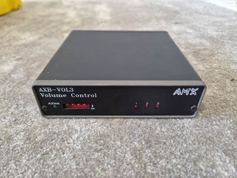 AMX AXB-VOL3 – 3 Channel Volume Control – Good Condition image 1