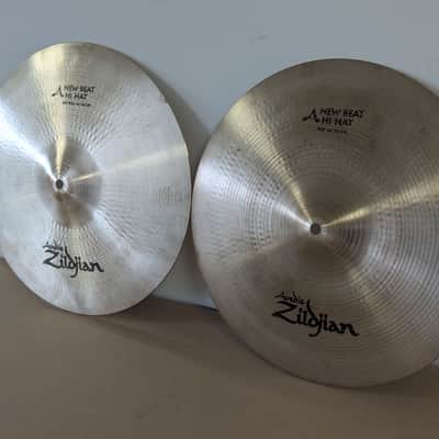 Zildjian 14" A Series New Beat Hi-Hat Cymbals (Pair) 1982 - 2012 - Traditional image 3