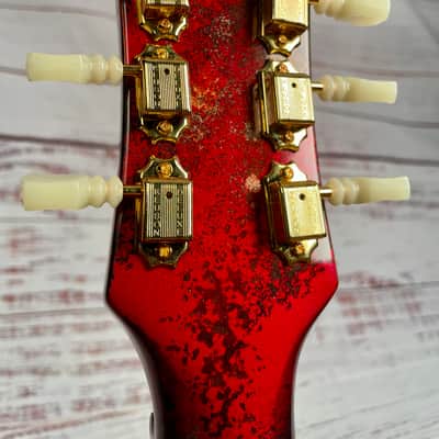 2026 Bell & Hern SG Custom "Red Hot Lover" Seymour's Kluson's w/HSC Mahogany body and neck Rosewood fretboard Angus, Derek, Carlos image 10