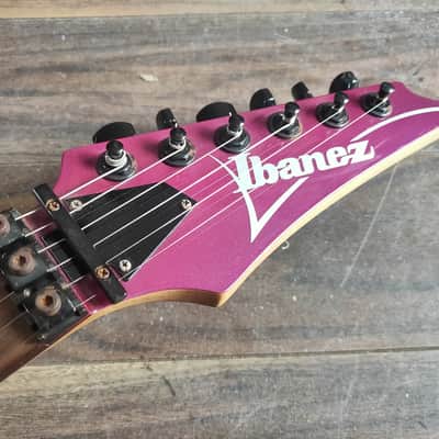 1990 Ibanez Japan (Fujigen) RG560 HSS Superstrat (Purple Neon