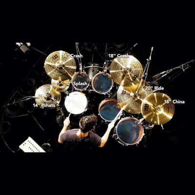 Meinl HCS Cymbal Super Set Complete 10/14/16/16/18/20 image 5