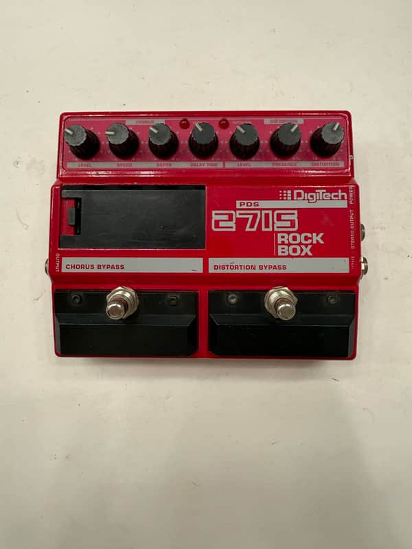 Digitech DOD PDS-2715 Rock Box Chorus Distortion Vintage Guitar Effect Pedal image 1
