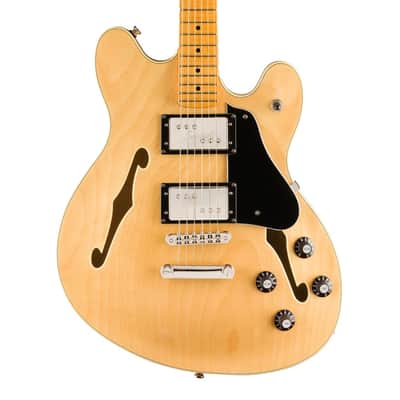 Used Squier Classic Vibe Starcaster - Natural w/ Maple FB image 1