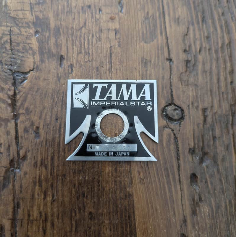 Tama Imperialstar Japan Drum Badge 1970s-80s image 1