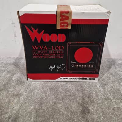 Wood WVA-10D - Electric Violin Amplifier - 10 Watt - Excellent w/ Original Box , American To UK Plug Converter image 7