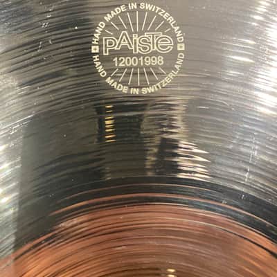 Tris Imboden's, Chicago, Paiste - 20" Twenty Custom Collection, Full Crash Cymbal, 2206g image 11