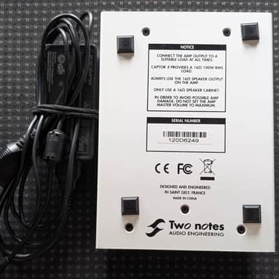 Two Notes Torpedo Captor X 16ohm Stereo Reactive Load Box / Attenuator 2020 - White image 2