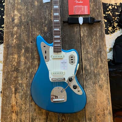 Fender Japan Limited Edition Jaguar FSR Lake Placid Blue with Matching Headstock, Block Inlays and Neck Binding image 17