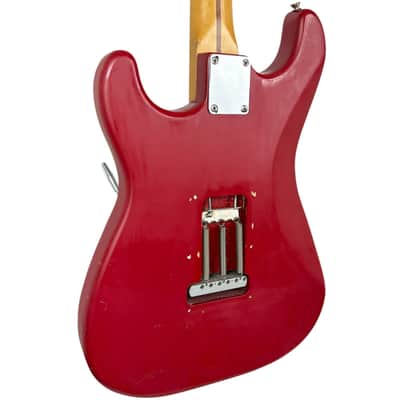 Fender Japan Stratocaster 1988-1989 - Red Repaint image 5