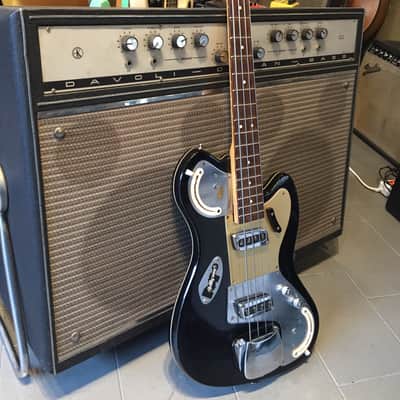 Meazzi Jupiter Vintage Bass Made in Italy 1964 Black image 24