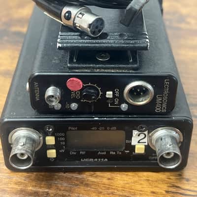 Lectrosonics UCR411A \+ UM400 Wireless Lav System – Block 21 – 537\.6–563\.1 MHz – Lectrosonics Lav image 3