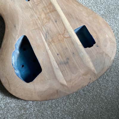 DIY Solid Alder Wood Bass Guitar Body DIY Project image 14