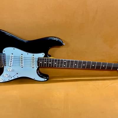 Fender Old & Real Stratocaster Pre-L Slab Board 1960 - Old Black Refinish image 1