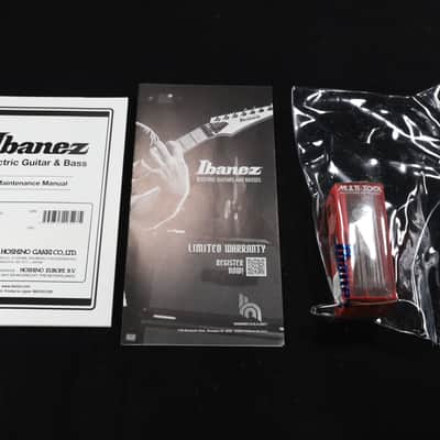 Ibanez RG5328LDK RG Prestige 8str Electric Guitar w/Case - Lightning Through A Dark 712 image 11
