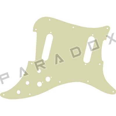 Custom Pickguard For 2020-2024 Made in Mexico Fender Player Lead II - Vintage Mint Green/Black/Vintage Mint Green .090" image 1