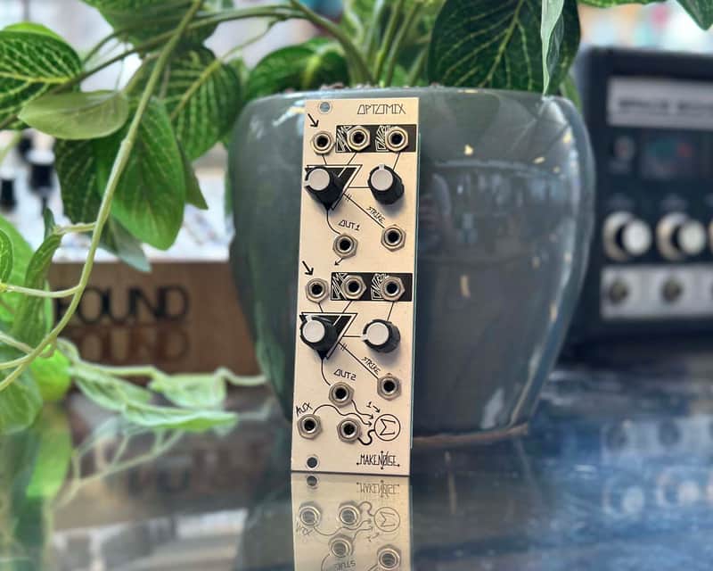 Makenoise OPTOMIX モジュラーシンセサイザー Make Noise Optomix Rev 2 Low Pass Gate - 8HP - Perfect Circuit