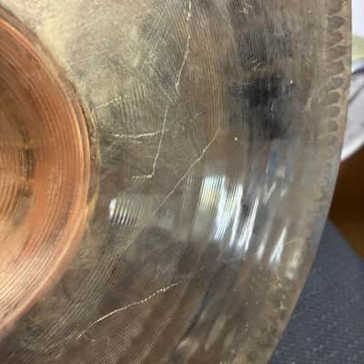 Zildjian 14" A Custom Hi-Hat Cymbals (Pair) 1991 - Present - Brilliant image 9