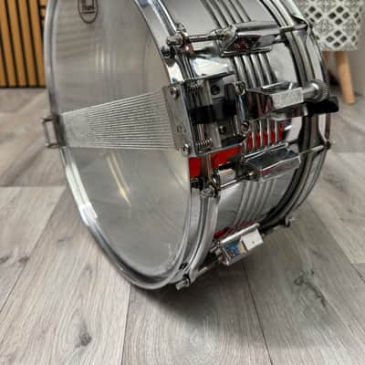 Vintage Pearl 14” x 6.5” Snare Drum / 10-Lug / Steel Shell #OF28 image 9