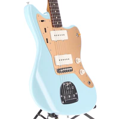 Fender Certified Pre-Owned Vintera II '50s Jazzmaster, Rosewood Fingerboard, Sonic Blue (K4) (47296) image 3