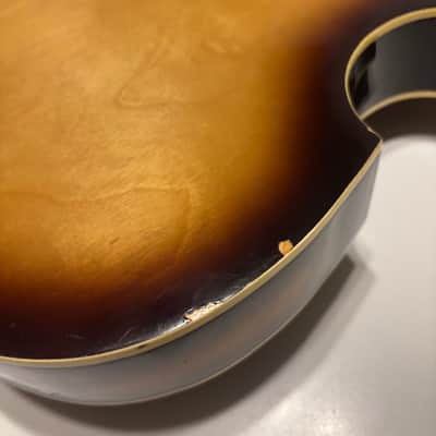Geeco Apollo Hofner Copy Beatle Bass  500/1 1970's - Sunburst image 7