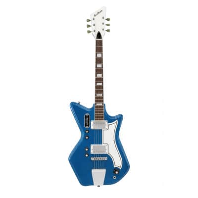 Airline Guitars Jetsons '59 2P Pelham Blue Metallic image 2