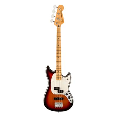 Fender Player II Mustang Bass PJ MN 3-Color Sunburst - 4-String Electric Bass Bild 1