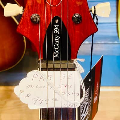 PRS SE McCarty 594 Singlecut 2023 - Present - Vintage Sunburst image 5