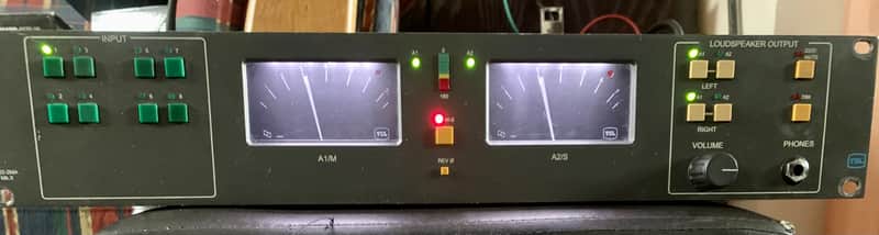 TSL AMU2-2MA Vu Meter and Master Central Monitoring Unit image 1