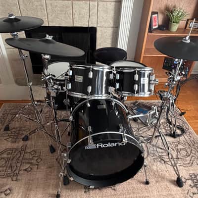Roland VAD506 Acoustic Design Series Electronic V-Drum Kit 2020 - Present - Black image 4