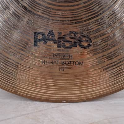 Paiste 14" Alpha Power Hi-Hat Cymbal (Bottom) Traditional image 2