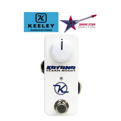 Keeley Mini Katana Clean Boost 4 Mode Booster! With The Dual Micro Switches image 1