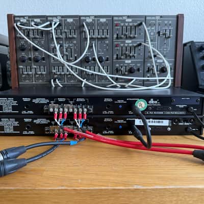 DBX 160X - PAIR WITH RARE AB1 CARDS INSTALLED image 5