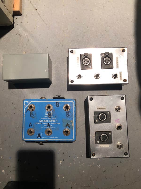 Jaketone headphone box lot from NEVE API SSL Studio image 1