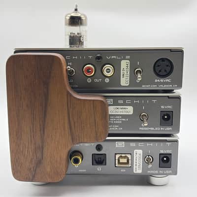 Immagine Schiit Audio Vali 2+ Loki M+ Modi Multibit I w/ Vintage Tubes to roll and Interconnect - 2