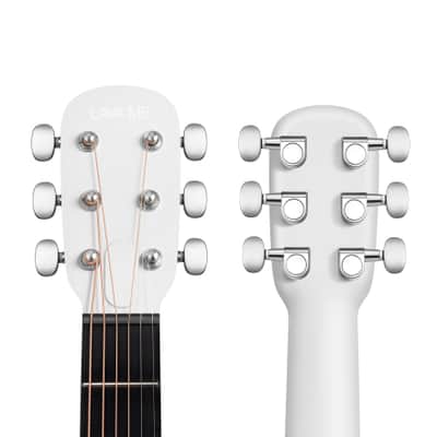 Refurbished LAVA ME play Smart Guitars HILAVA 2.0 System Acoustic Electric Guitar,Right Handed 6 Steels String Acustica Guitarra For Adults & Teens & Beginner (36', LITE BAG,Sail White) image 3