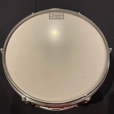 Slingerland Tom 8" x 12" Early 70s White Satin Flame Pearl image 8