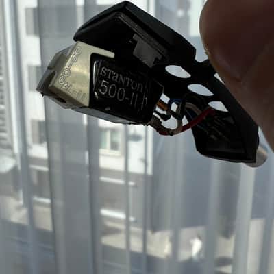 Stanton 500 II cartridge with D5100-AL-II stylus image 2