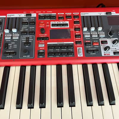 Nord Stage 4 HA88 Hammer Action 88-Key Digital Piano - Red PACKAGE DEAL image 9
