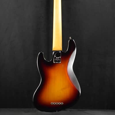 Mint Fender American Professional II Jazz Bass V 3-Color Sunburst Rosewood Fingerboard image 7