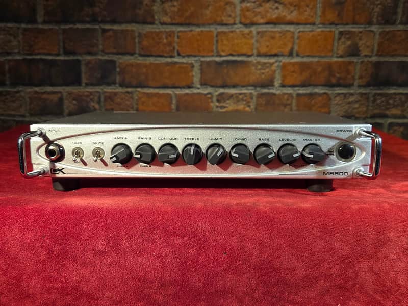 Gallien-Krueger MB800 800w Ultra Light Bass Head | Reverb