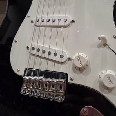 Fender/Warmouth Swamp Ash 70s Hardtail Stratocaster Partscaster - Black W/ HSC (C016-13) image 5