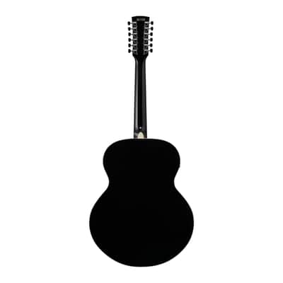 Ibanez AJ7012M1E Black High Gloss Acoustic Electric Guitar image 2